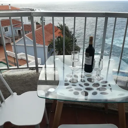 In San Marcos, With Wonderful Sea View, Pool Access, Enclosed G Lägenhet San Marcos (Tenerife)